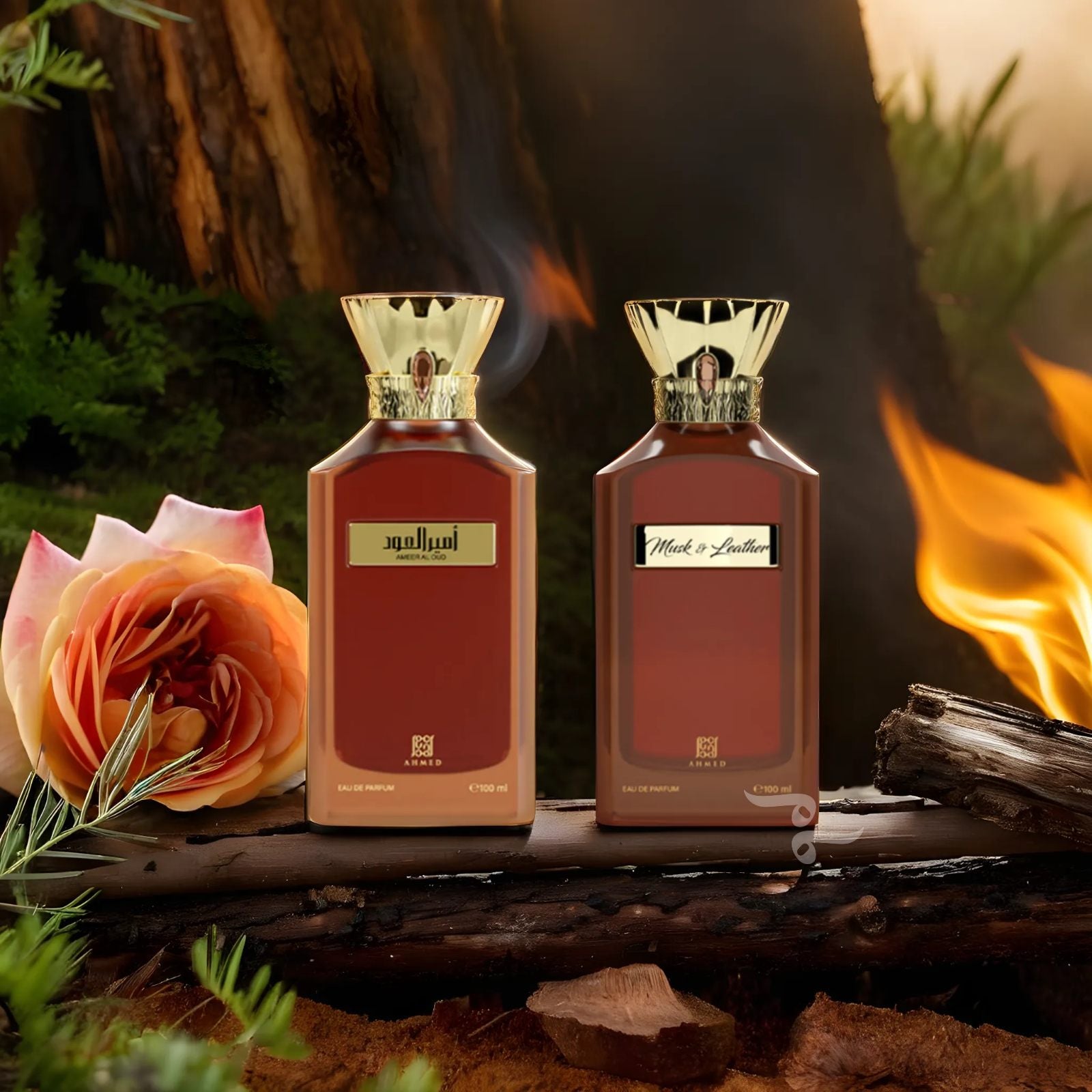 Ameer Of the Oud, Musk & Leather Bundle