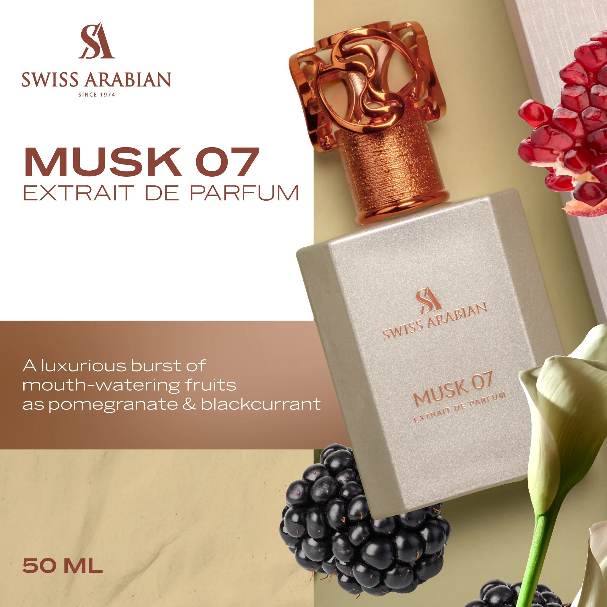 Musk 07 50ml EDP By Swiss Arabian