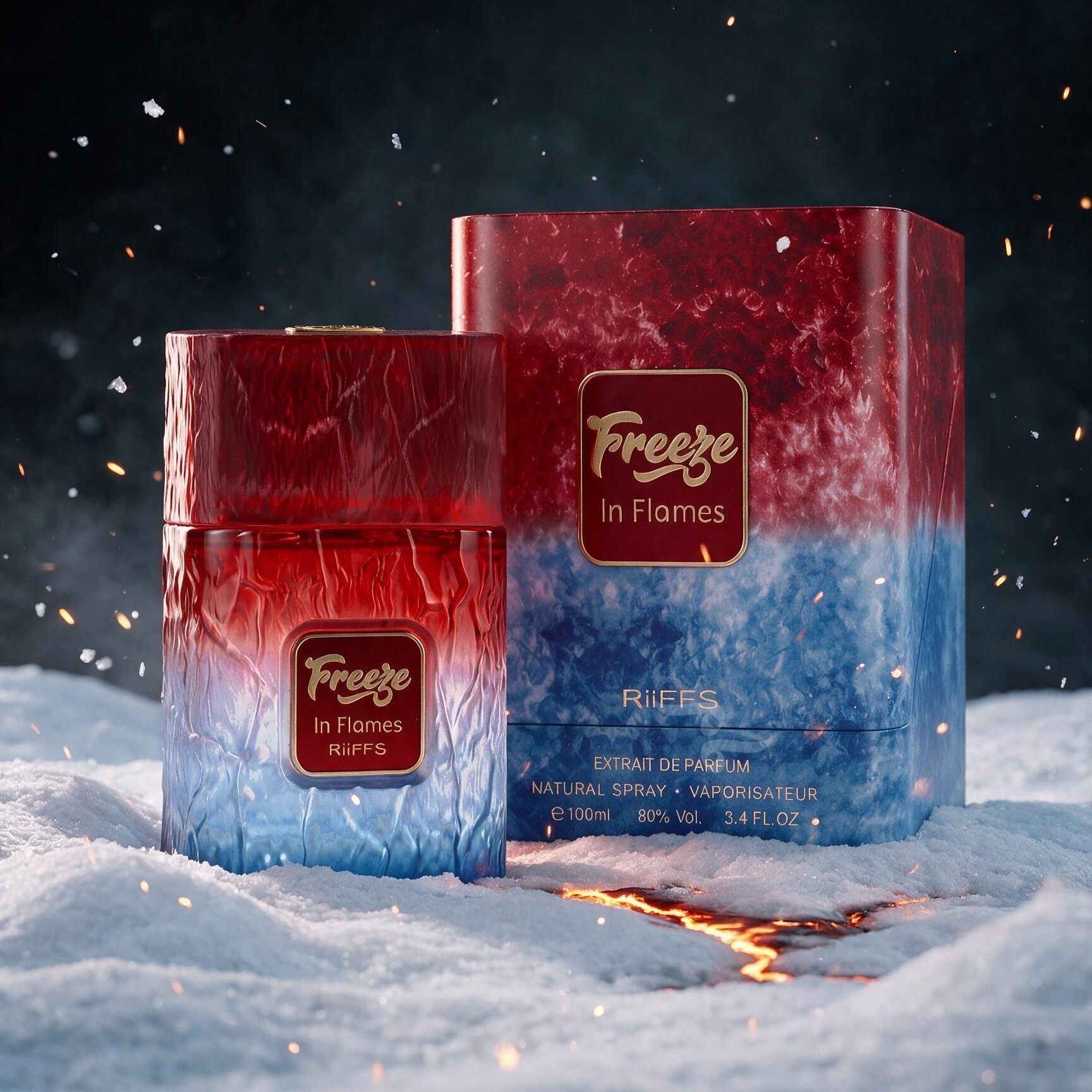 Freeze In Flames 100ml Extrait de Parfum By Riiffs