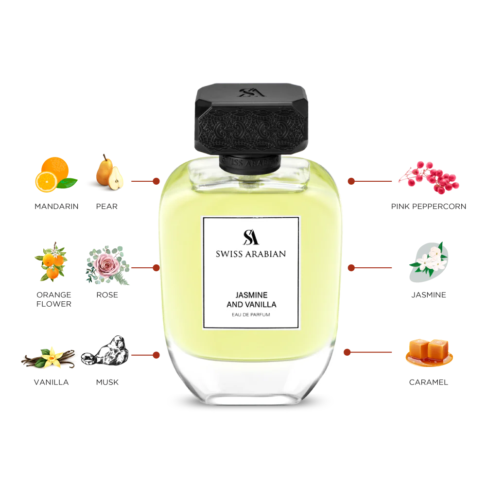 Jasmine And Vanilla 100ml EDP By Swiss Arabian