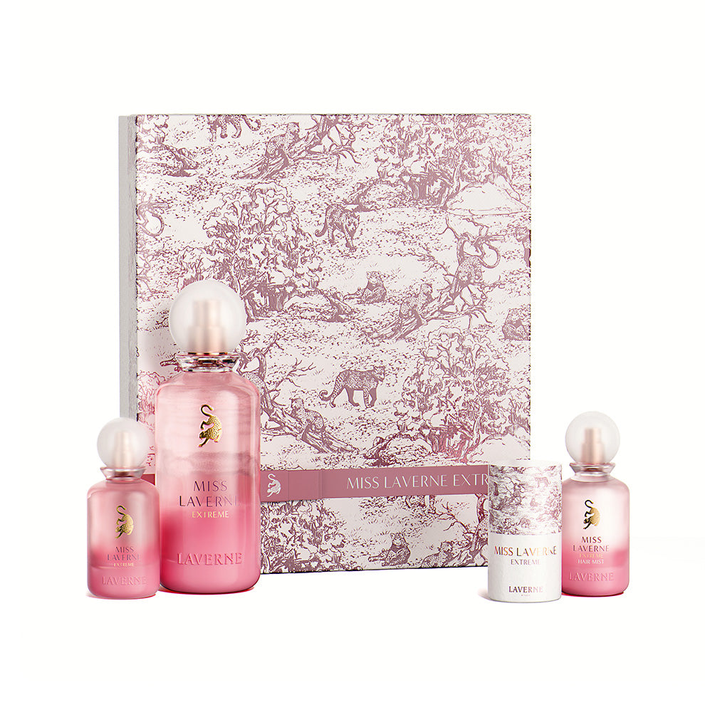 Miss Laverne Extreme Gift Set (150ml EDP + 25ml EDP + 25ml Hair mist)