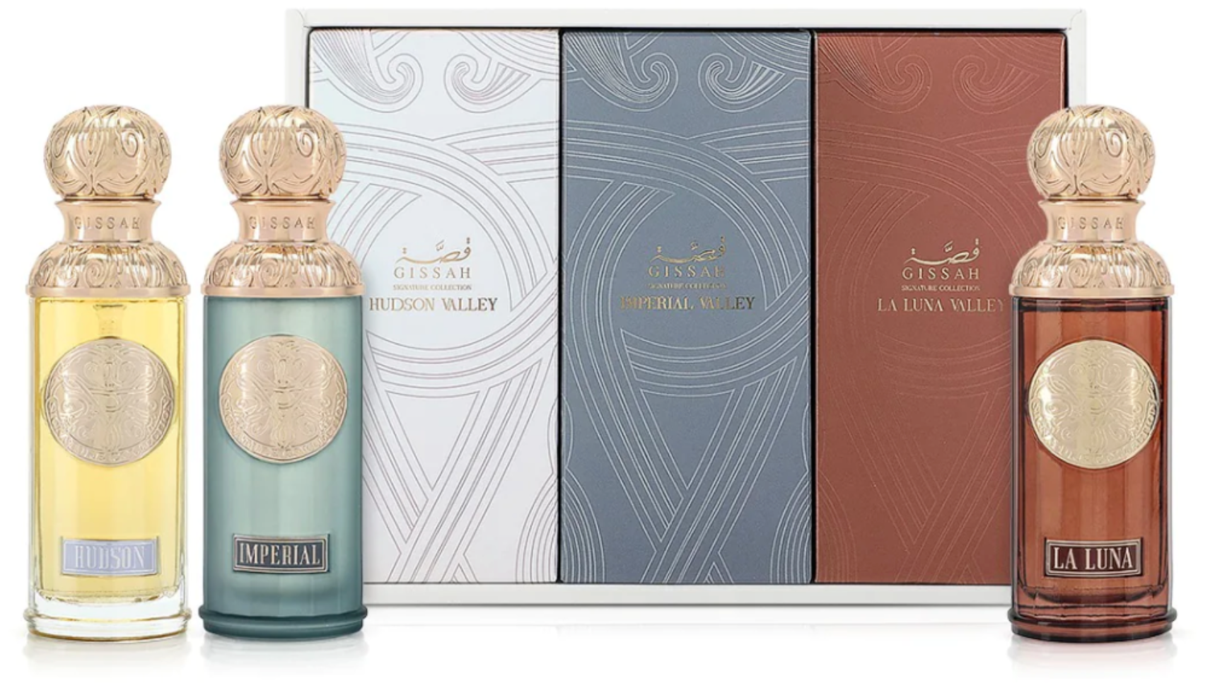 Valley's Set - 3x 50ml EDP By Gissah