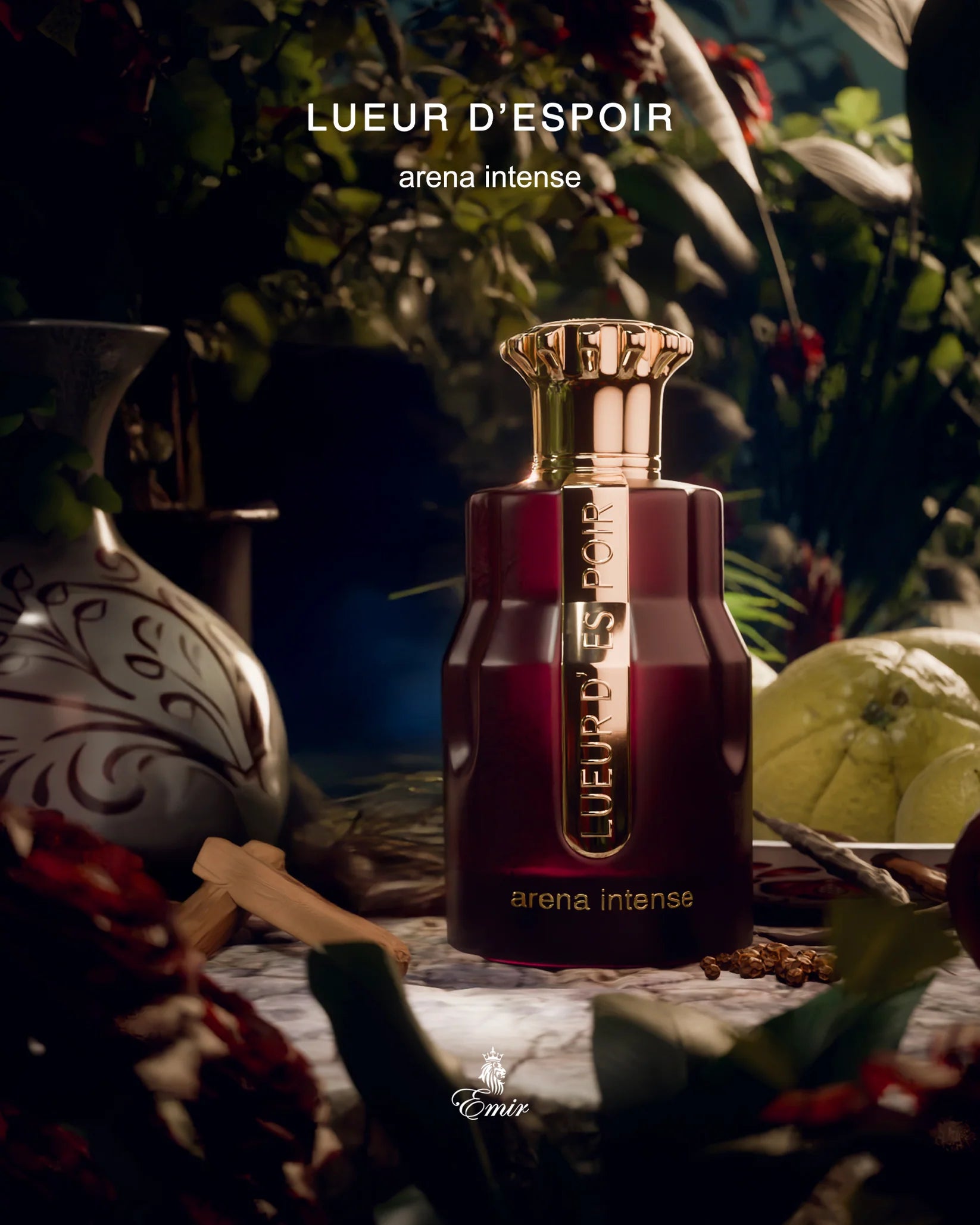 Arena intense LUEUR D’ESPOIR 100ml EDP By Paris Corner