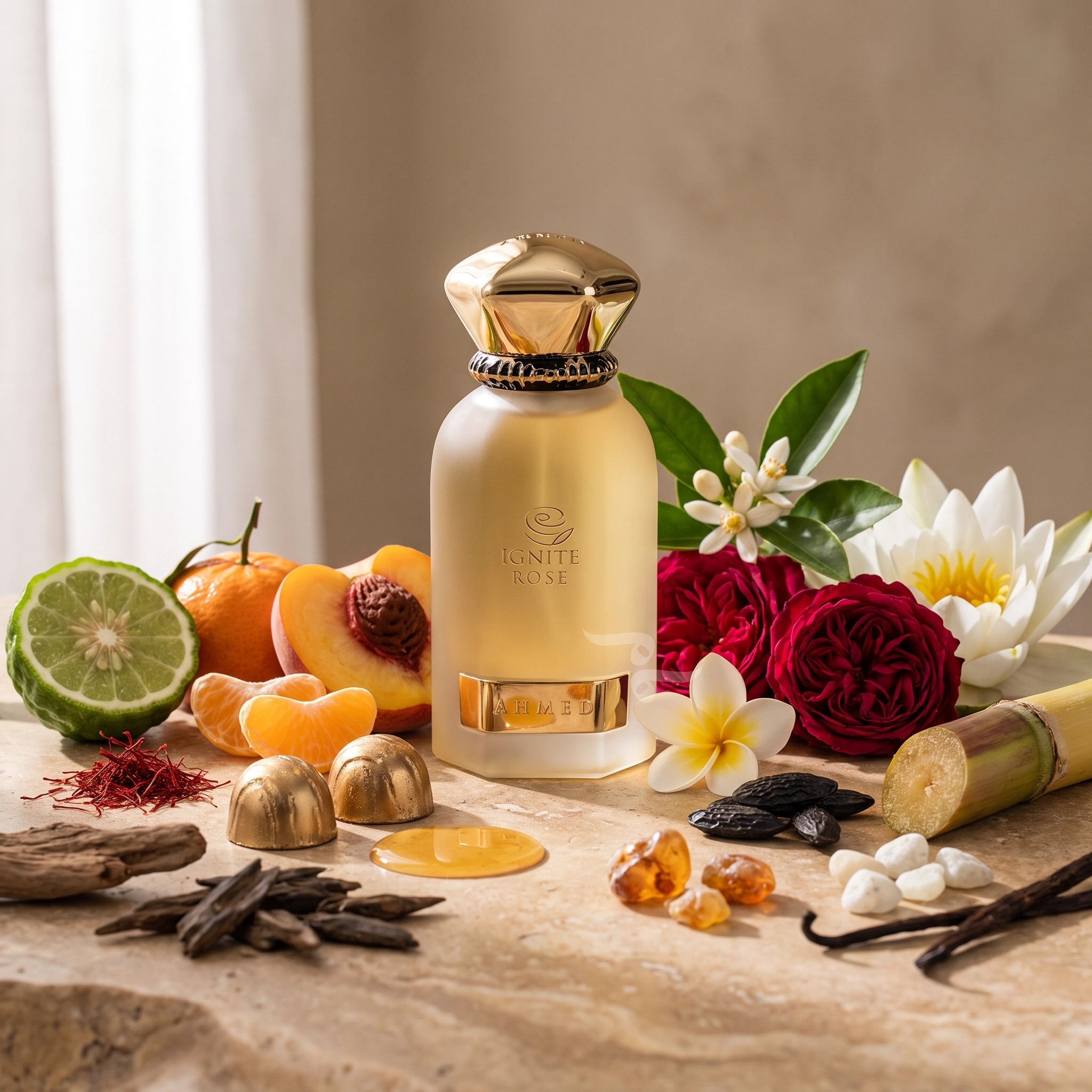 IGNITE ROSE 60ML By Ahmed Al Maghribi (New Batch)*