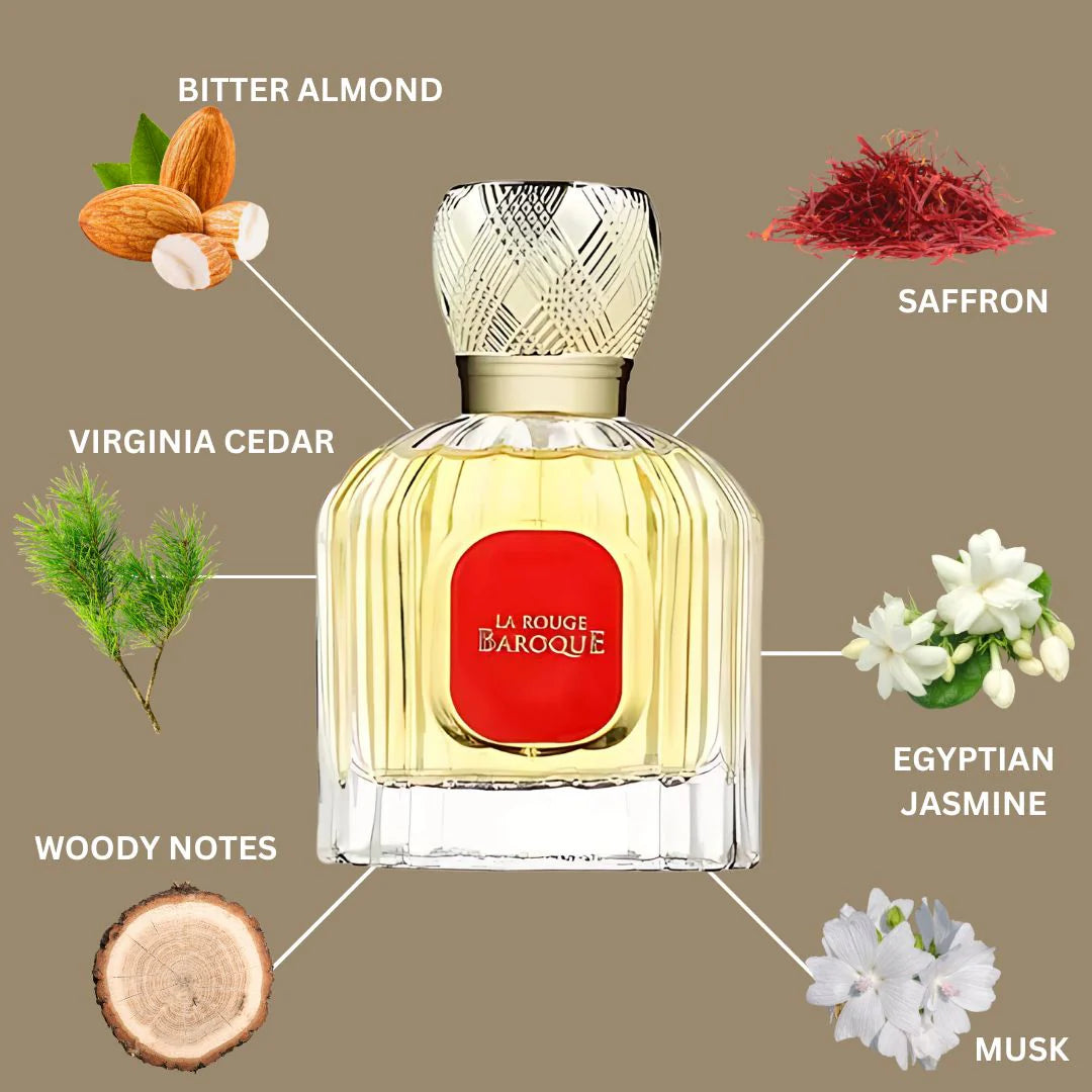 La Rouge Baroque (Formerly Baroque Rouge 540) 100ml By Maison Al Hambra