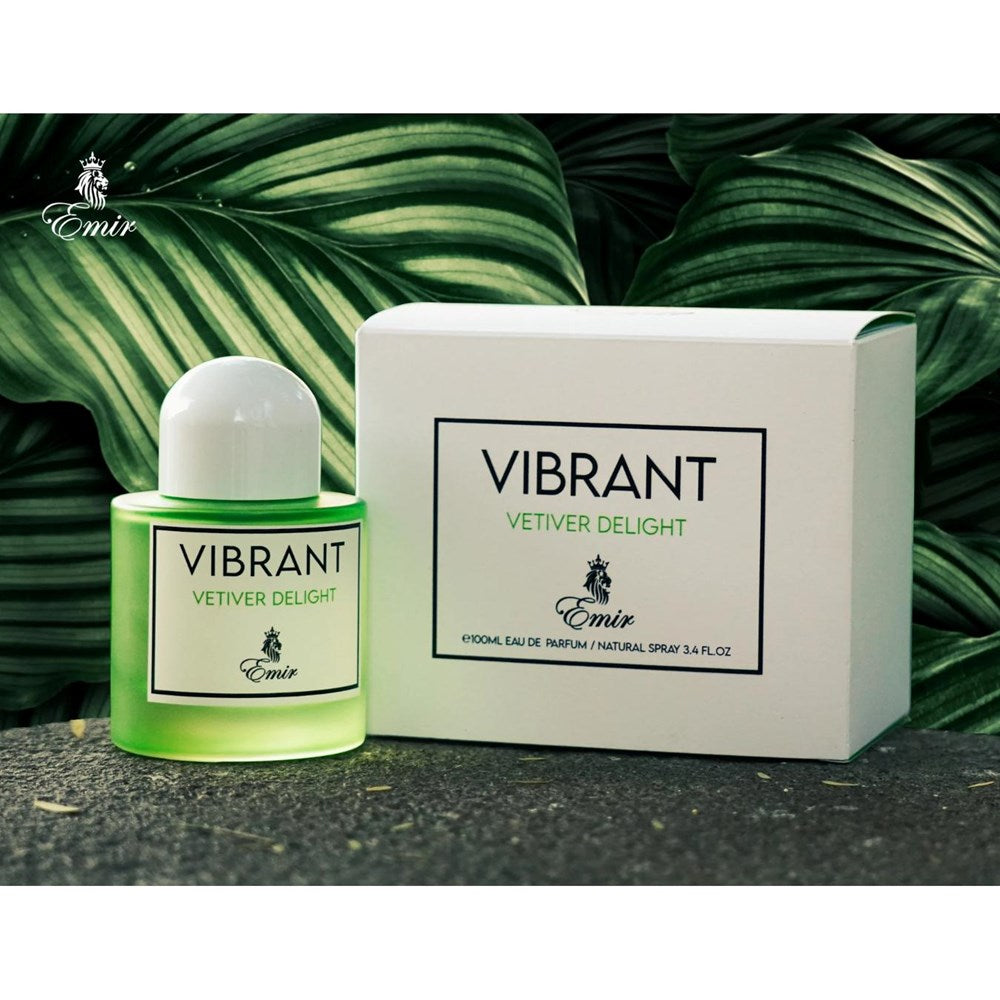 Vibrant Vetiver Delight 100ml EDP By Paris Corner