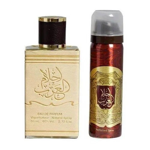 Ahlam al Arab perfume 80ML + Deodorant