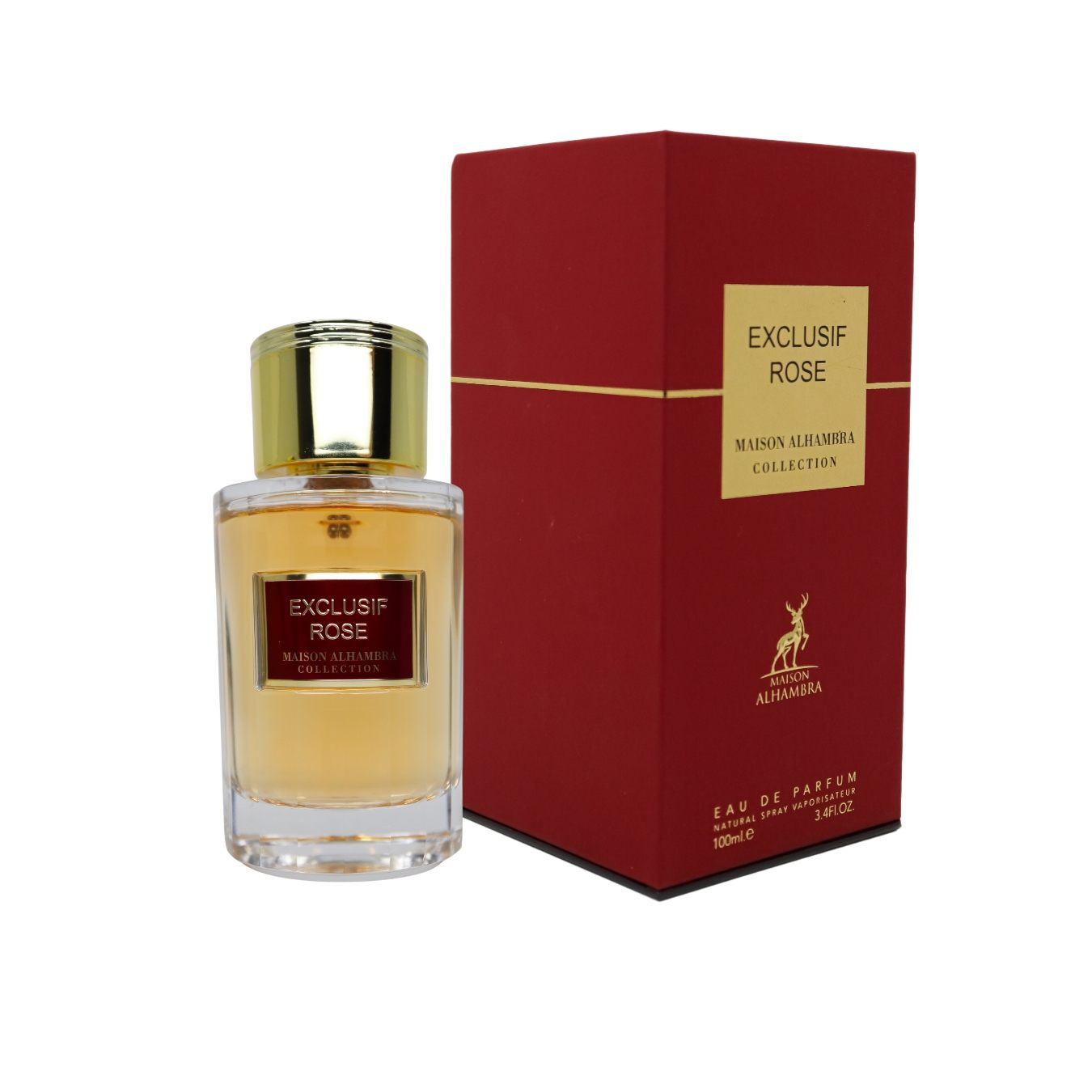 Exclusif Rose 100ml EDP By Maison Alhambra - Exclusif Collection