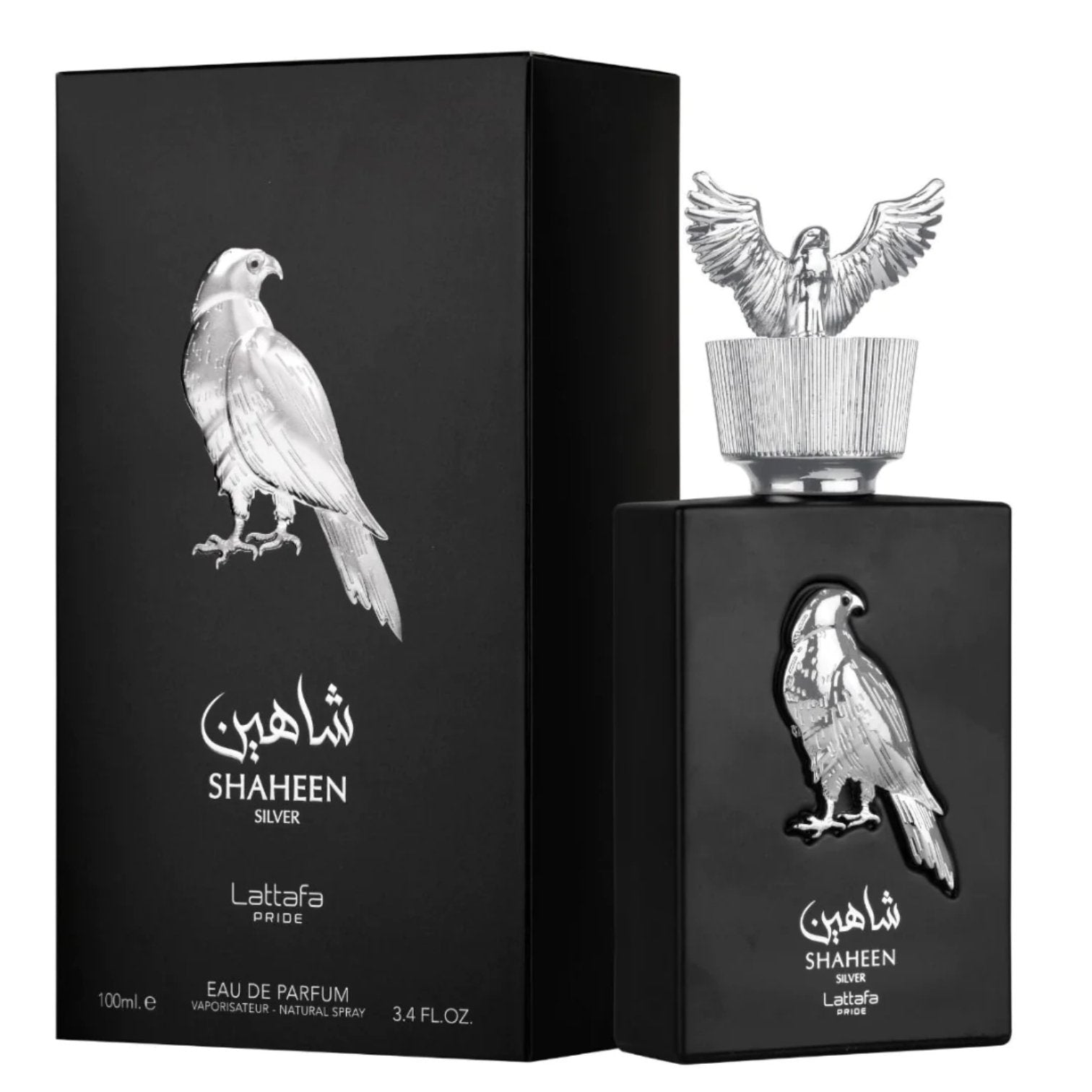 Shaheen Silver 100ml EDP By Lattafa Pride