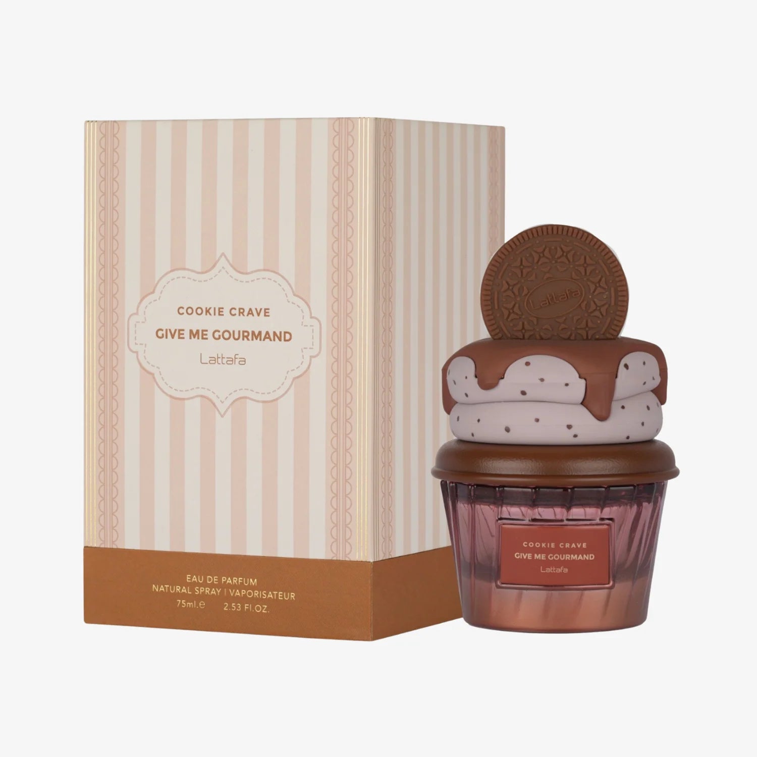 Cookie Crave By 75ml EDP Lattafa's Give Me Gourmand Range