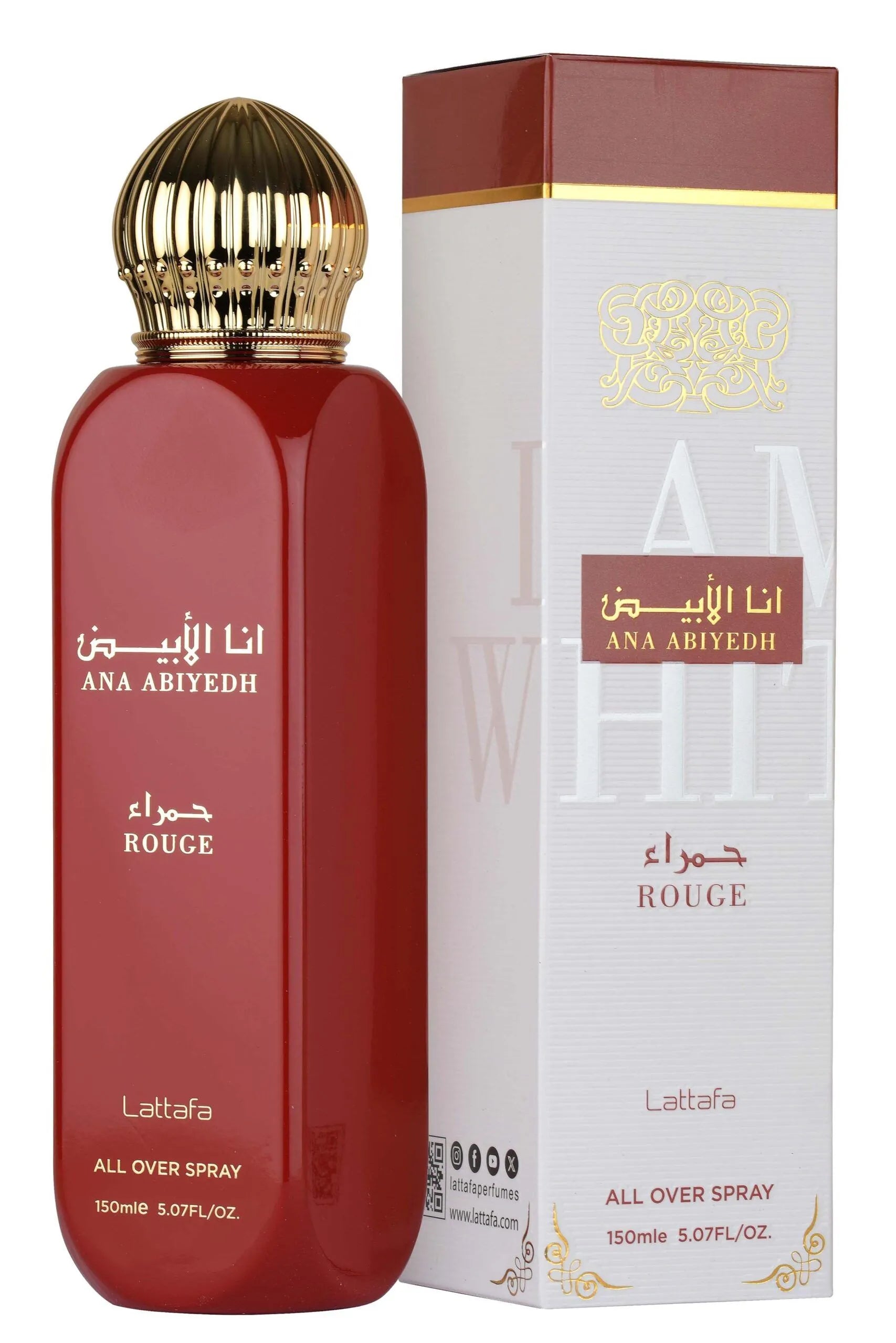All over body spray ana abiyedh rouge 150ml