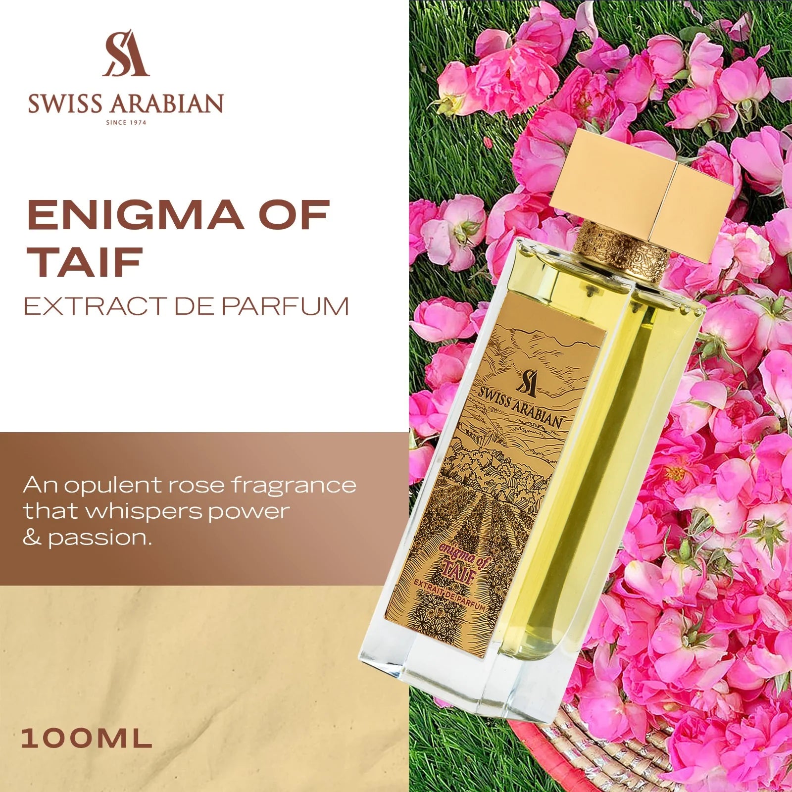 Enigma Of Taif 100ml EDP By Swiss Arabian