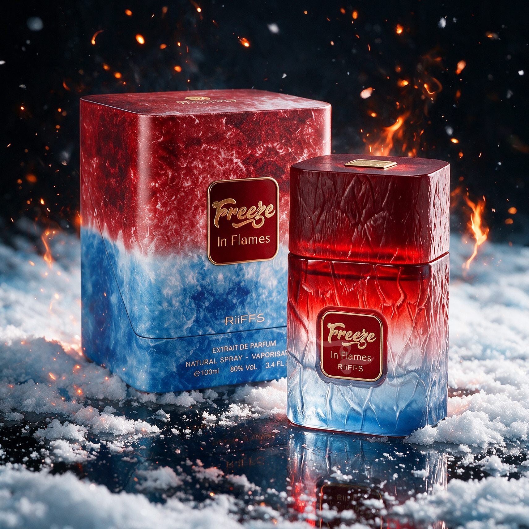 Freeze In Flames 100ml Extrait de Parfum By Riiffs