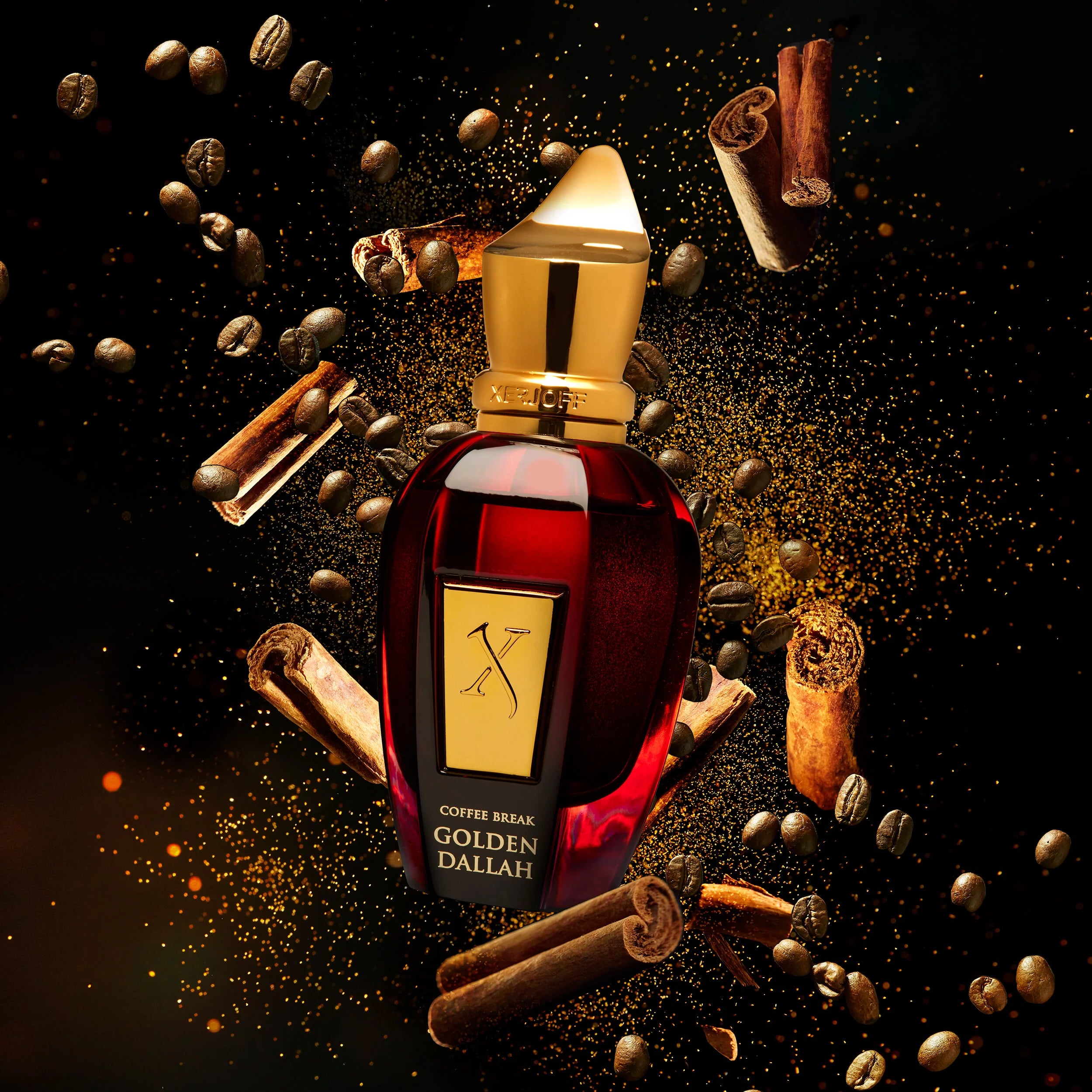 50ml Coffee Break Golden Dallah Parfum By Xerjoff