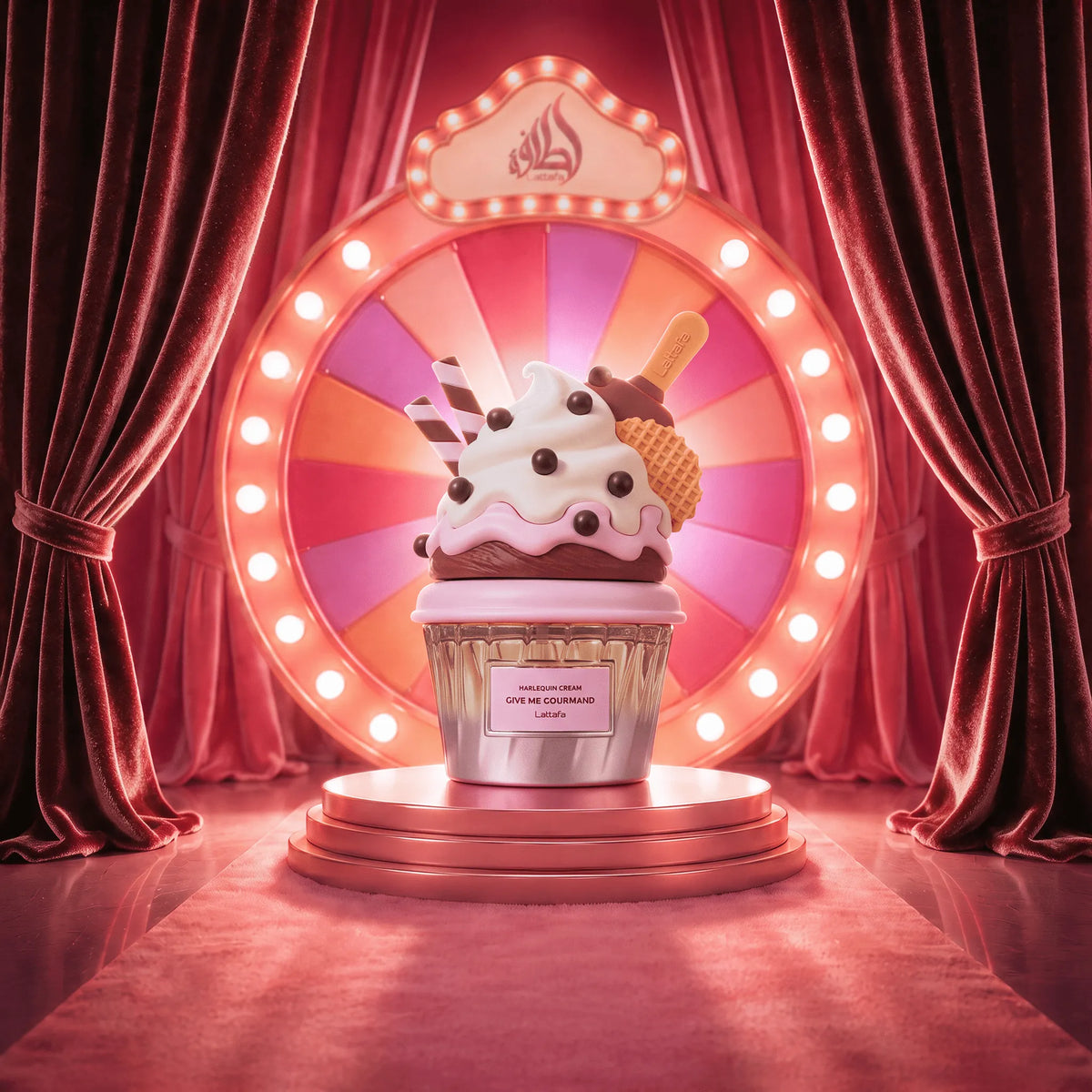 Harlequin Cream 75ml by Lattafa's Give me Gourmand range
