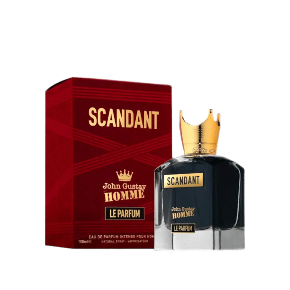 John Gustax Homme Scandant Le Parfum