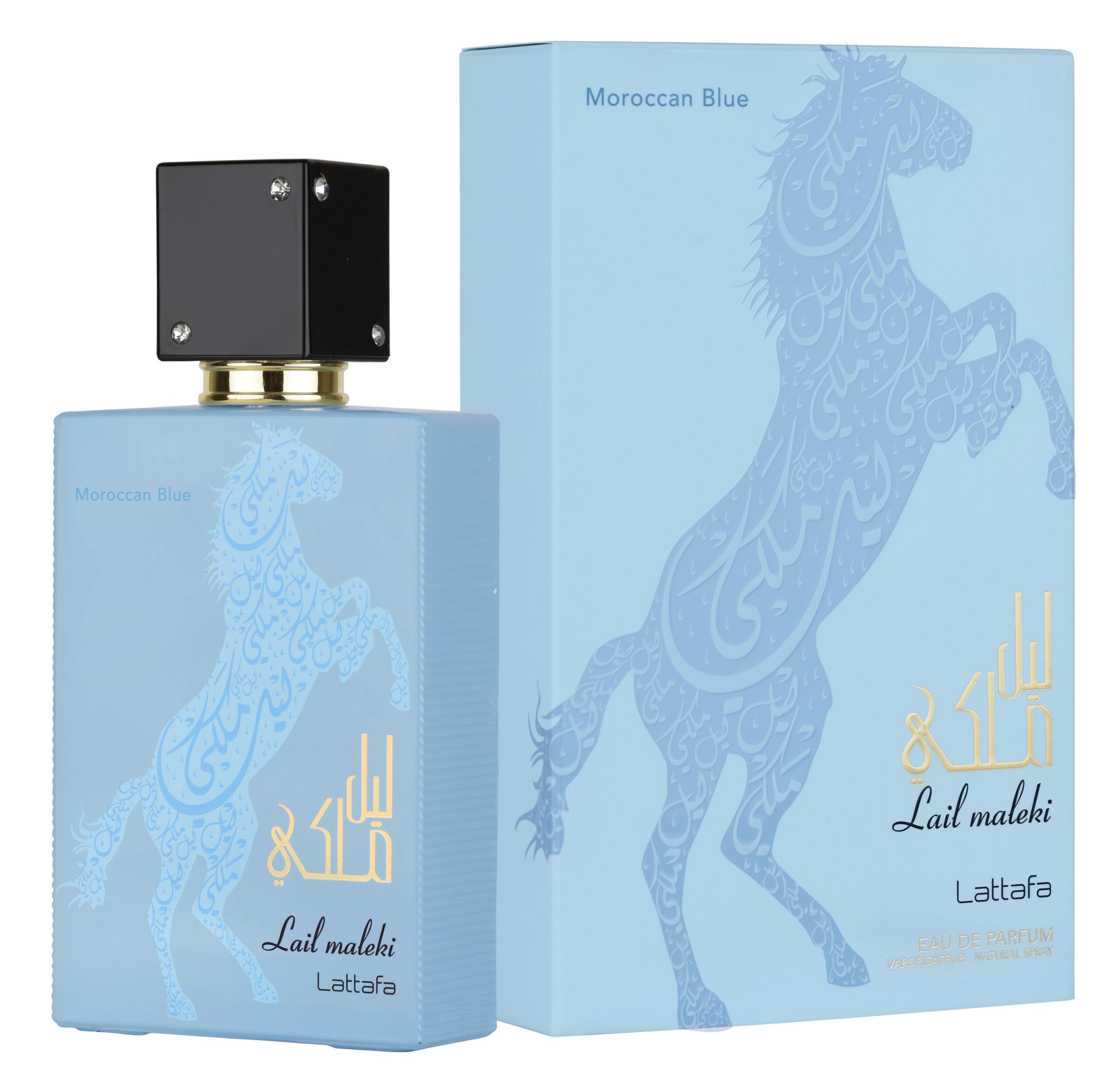 Lail Malaki Moroccan blue