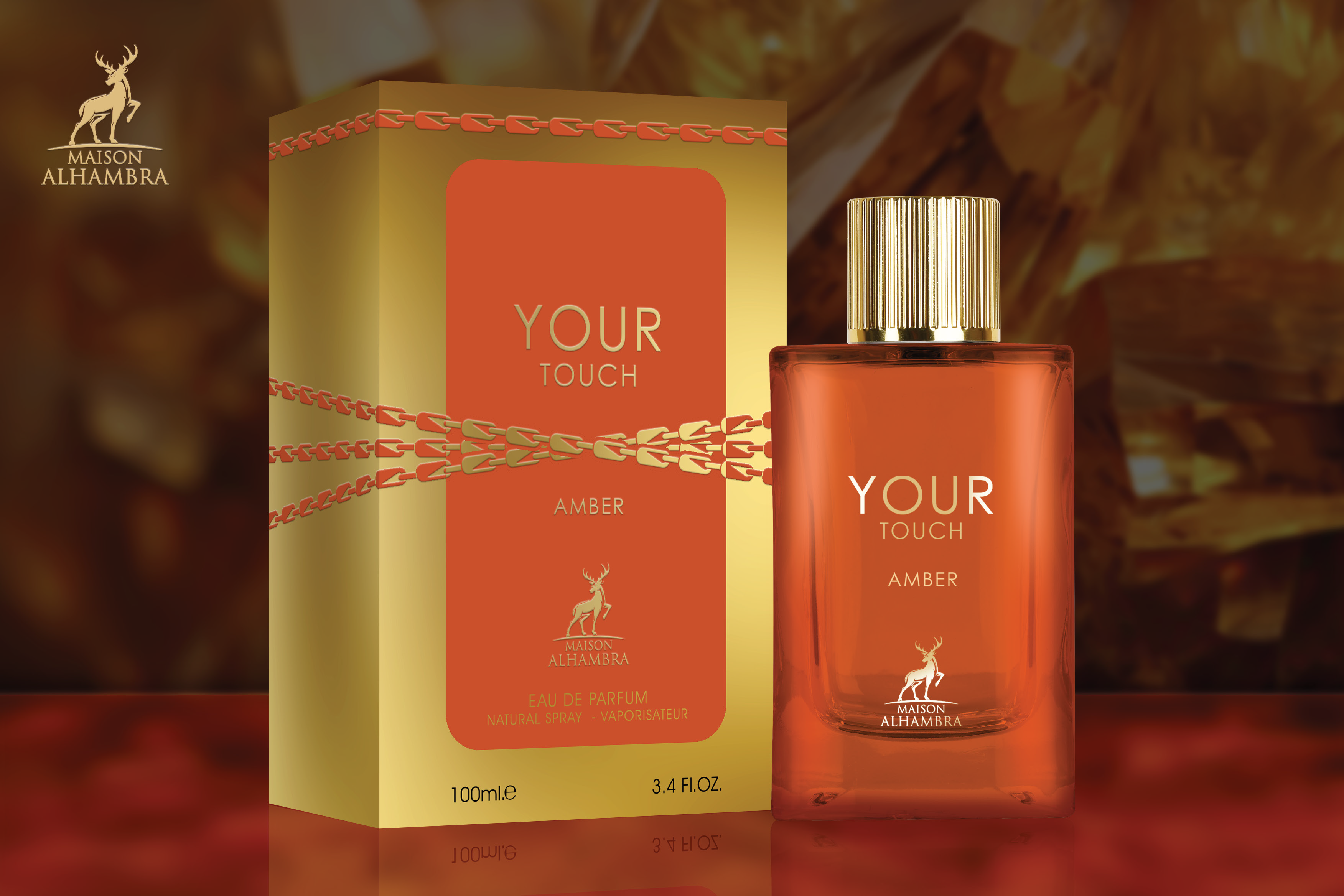 Your Touch Amber 100ml EDP By Maison Alhambra