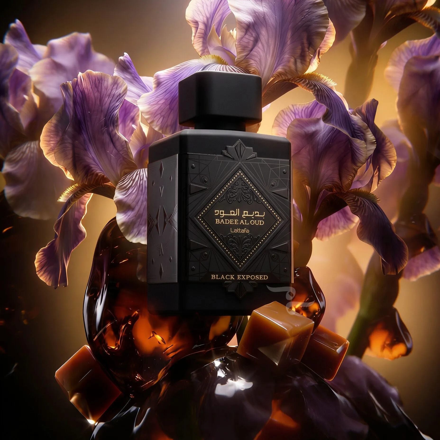 Badee Al Oud Black Exposed 100ml EDP By Lattafa