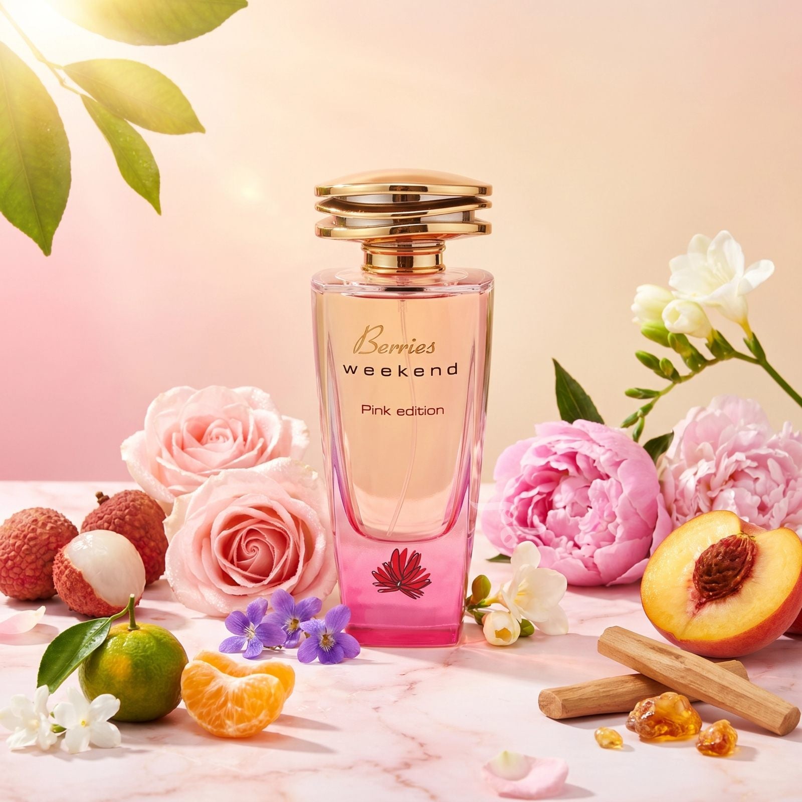 Berries Weekend Pink With Deo Edp 100ml