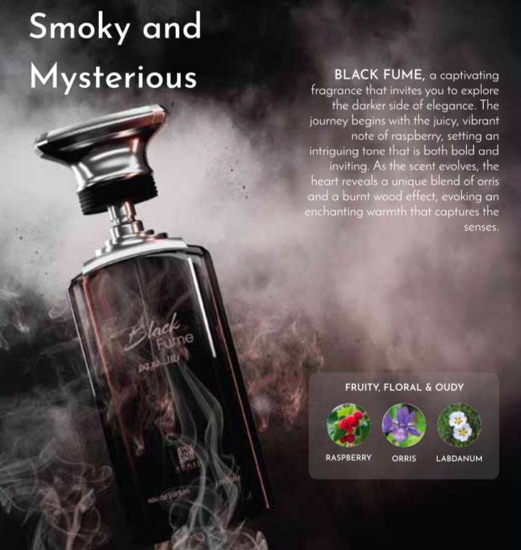 Black Fumes 100ml EDP By Ahmad Al Maghribi