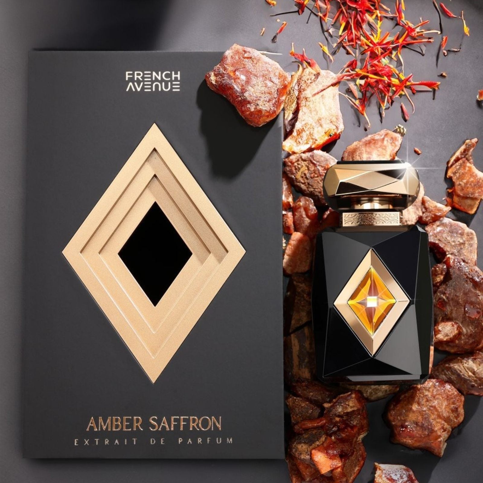 Amber Saffron Extrait By Fragrance World