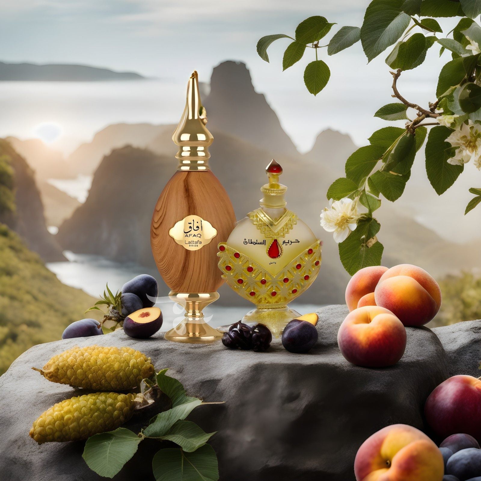 Hareem Al Sultan Gold and Afaq Combo by Khadlaj Perfumes
