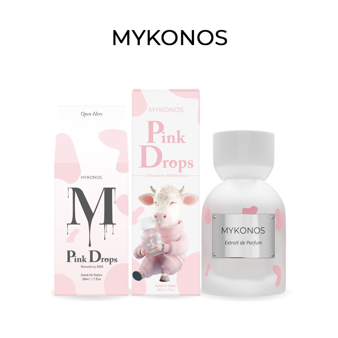 Pink Drops By Mykonos
