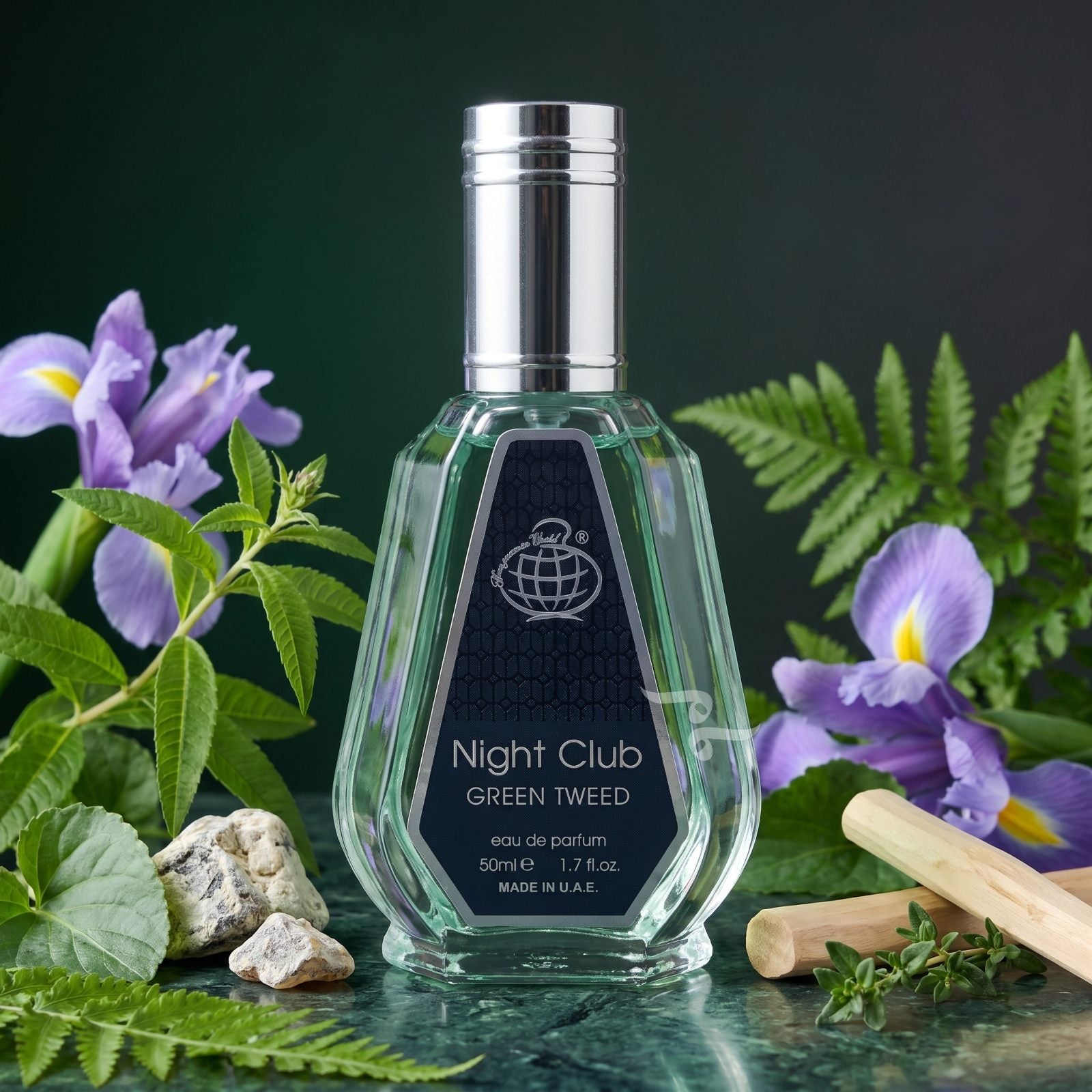 Night Club Green Tweed 50ml by Fragrance World