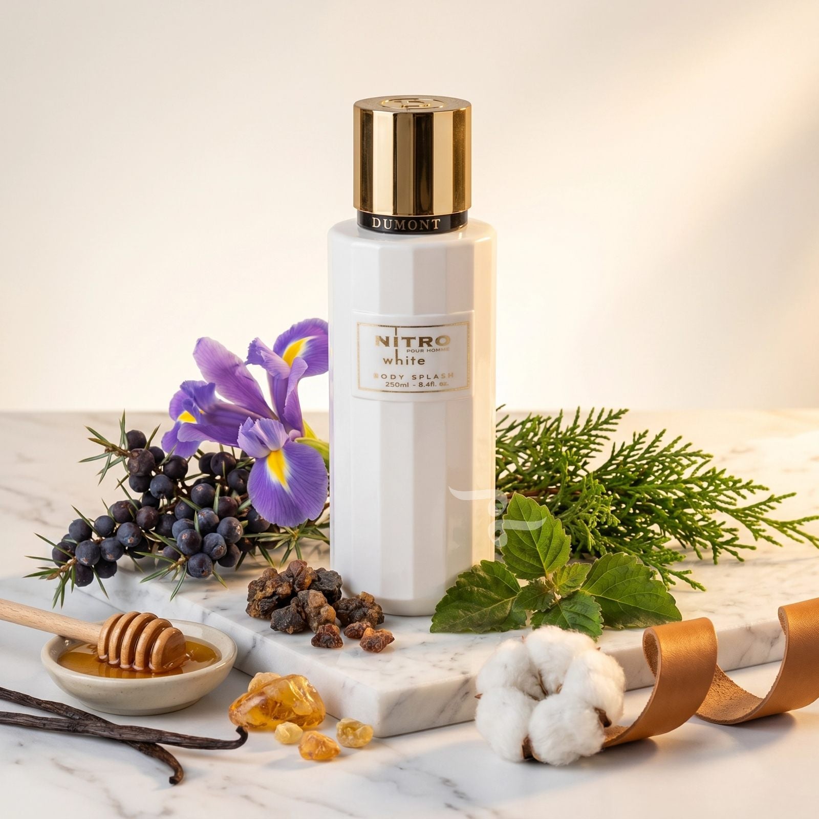 NITRO WHITE BODY SPLASH 250ml by Dumont