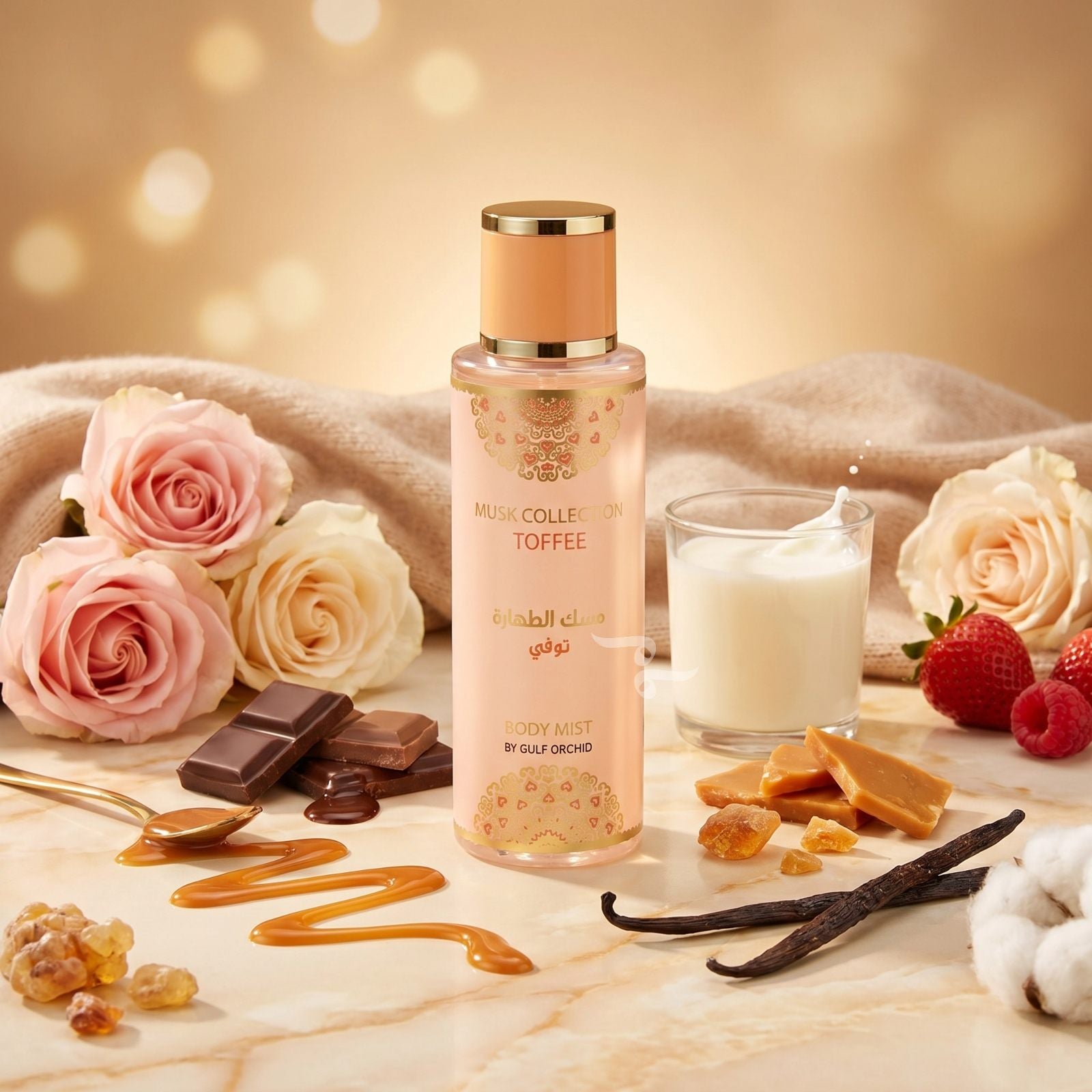 Body Mist 250ml Toffee By GULF ORCHID