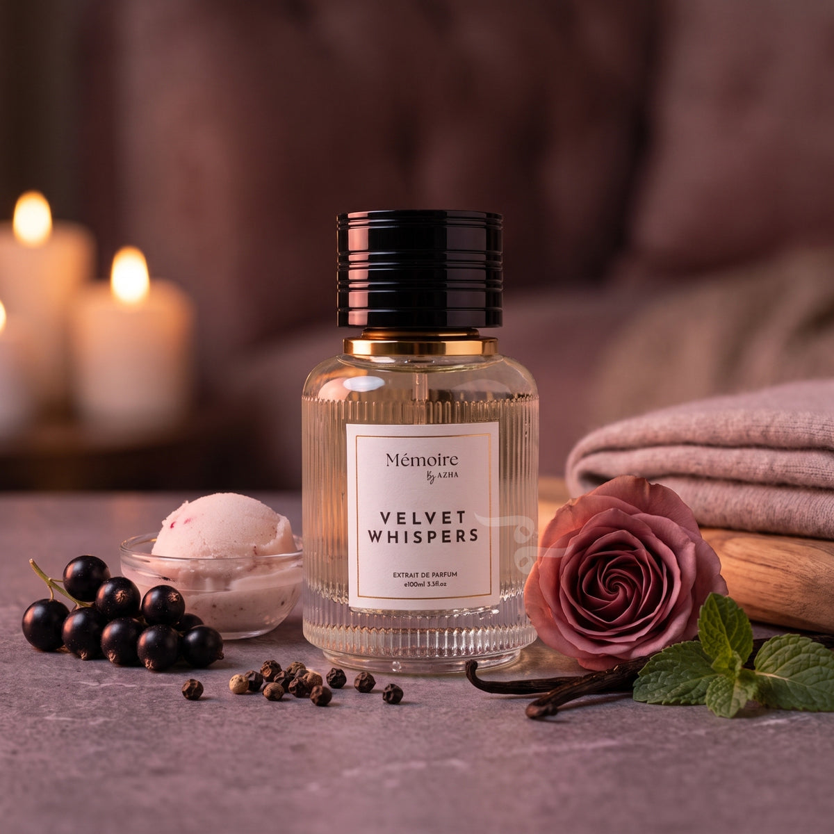 Velvet Whispers 100ml Extrait By Azha's Memoire Range