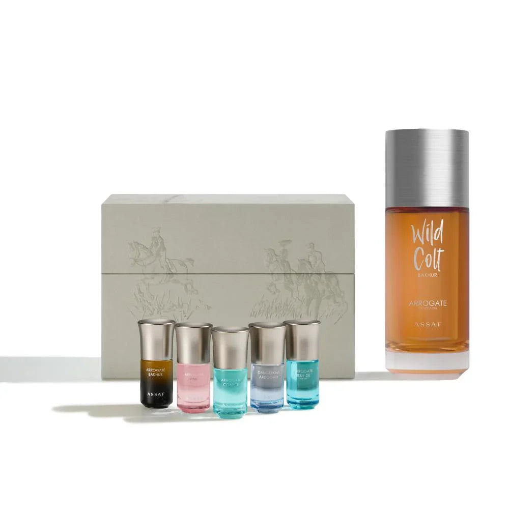 Wild Colt Bakhur 150ml Set + x5 10ml Arrogates Samples