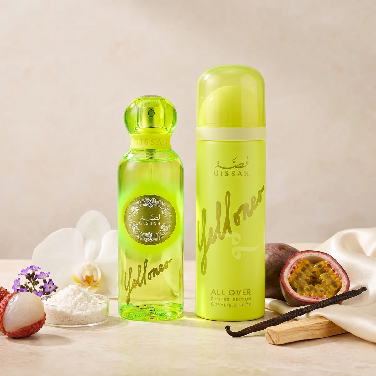 Yelloneo by Gissah (75ml Perfume and 75ml all over spray)*