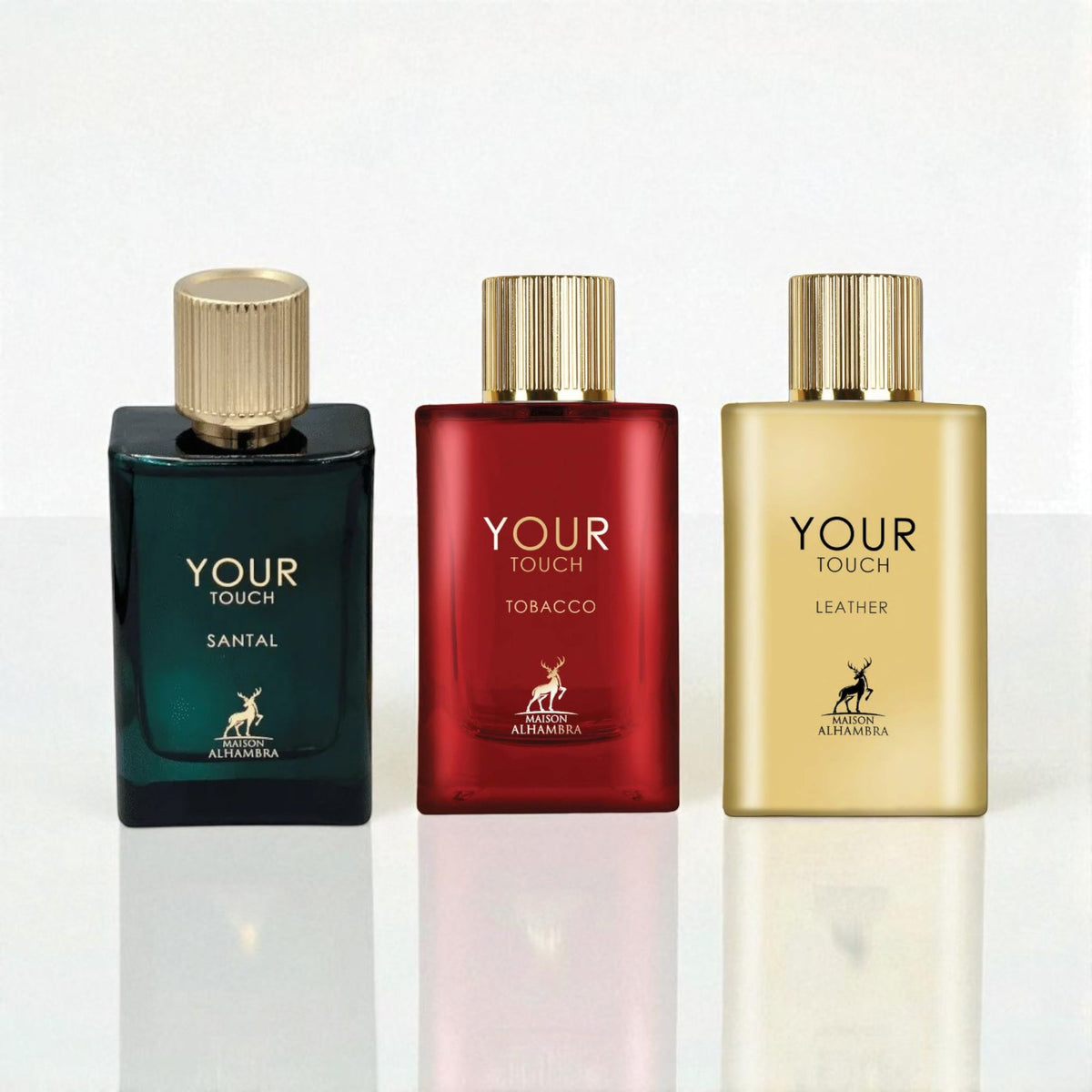 alhambra your touch tobacco Your Touch ME Exclusive (3 Pack) Leather, Tobacco + Santal