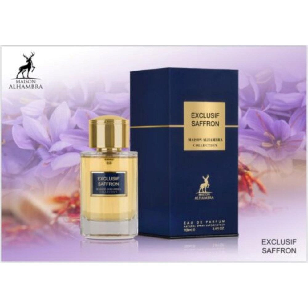 Exclusif Saffron 100ml EDP By Maison Alhambra - Exclusif Collection