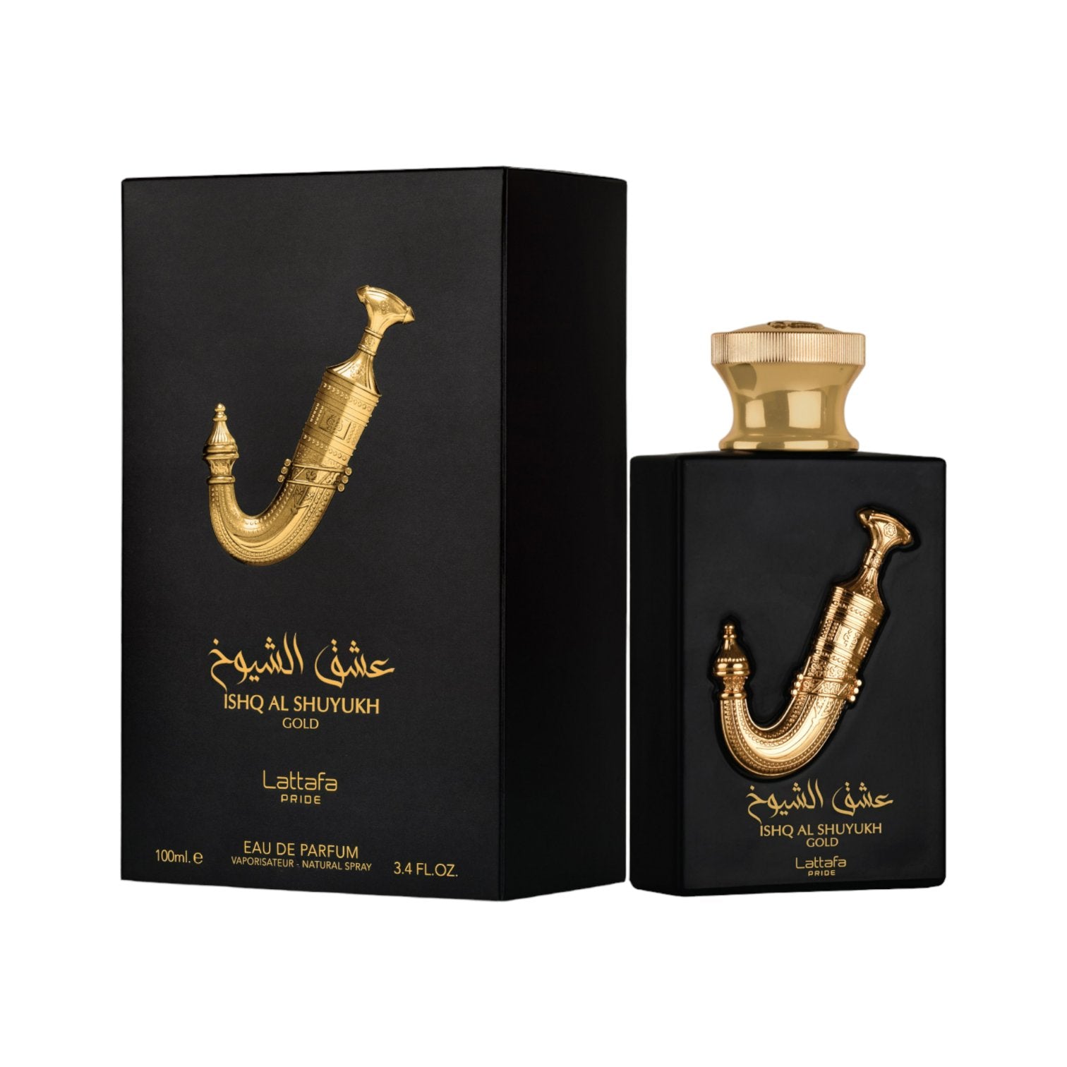 Ishq Al Shuyukh Gold 100ml EDP from Lattafa's Luxury Range