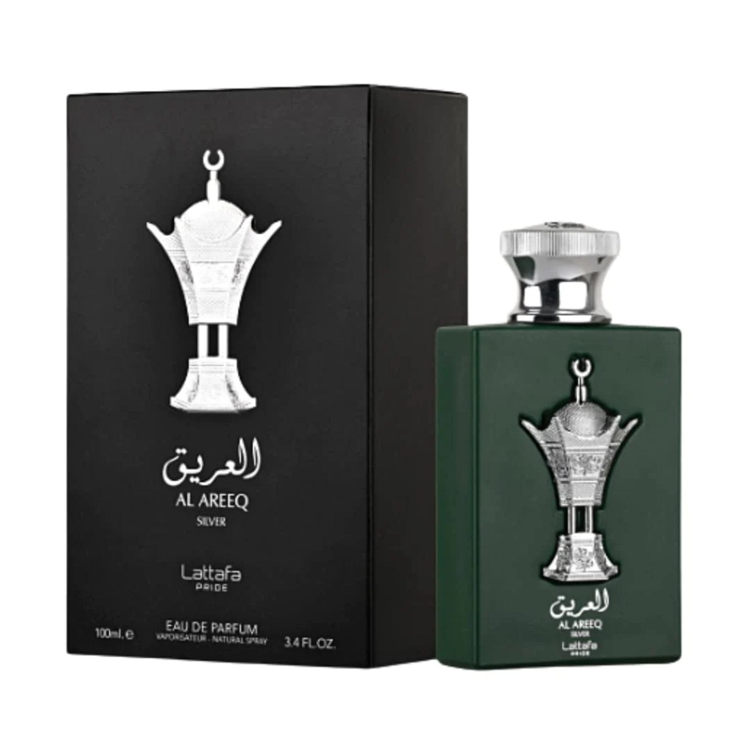 Al Areeq Silver 100ml EDP from Lattafa's Luxury Range