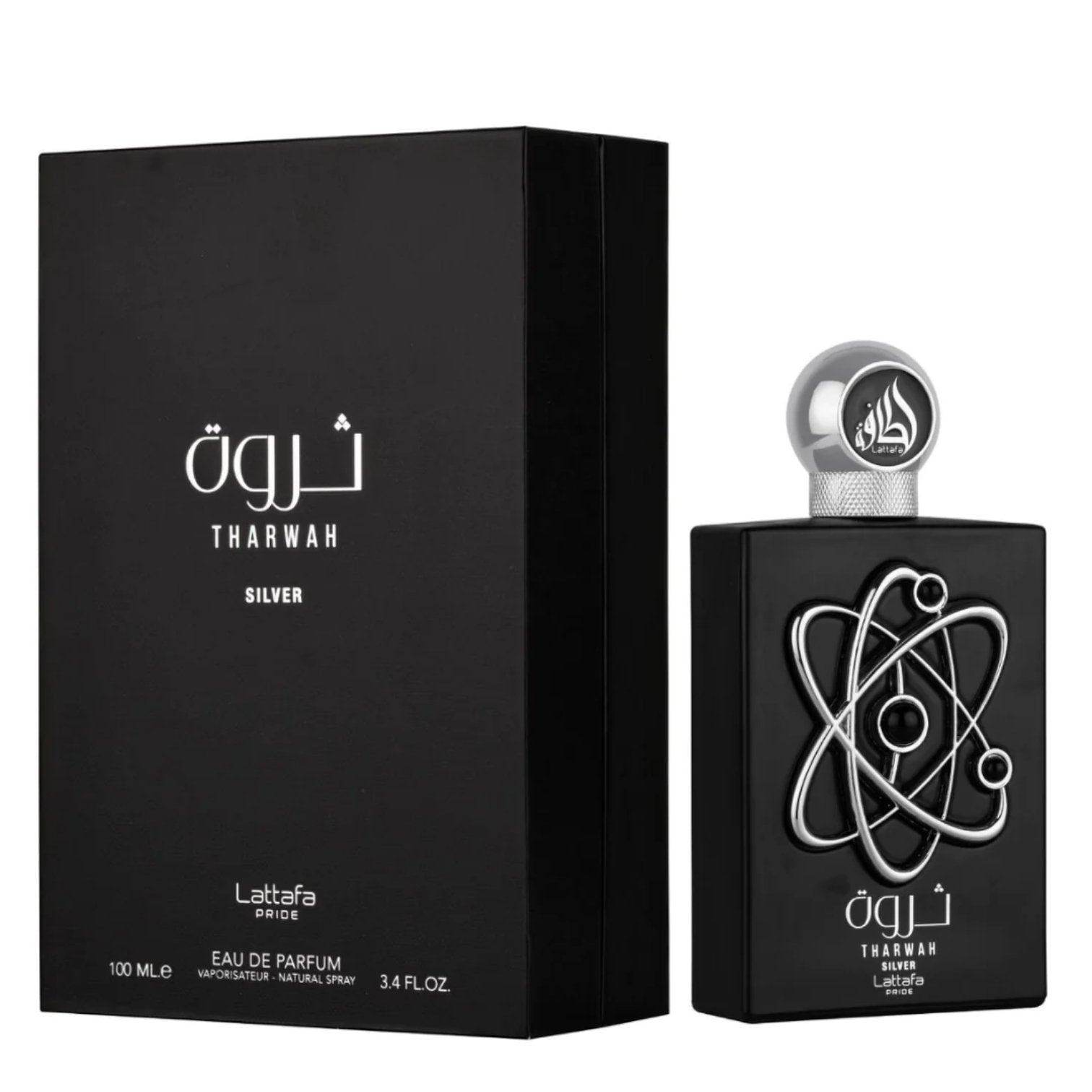 Tharwa Silver 100ml EDP from Lattafa's Luxury Range